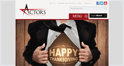 Desktop Screenshot of actorsfcu.com